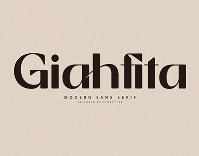 Giahfita Typeface