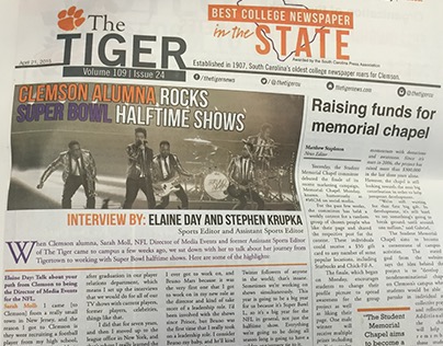 The First Article I Wrote for The Tiger