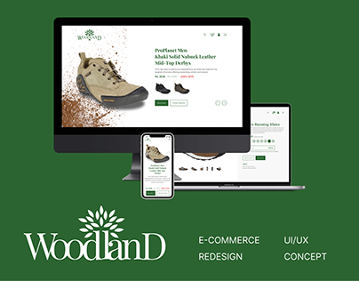 Woodland | Website Redesign