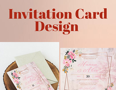 Invitation Card Design | Wedding Card Design