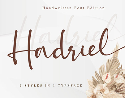 Hadriel Handwritten Font