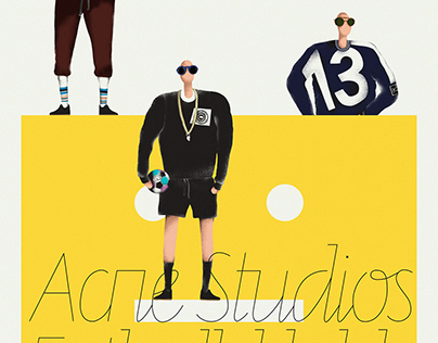 Acne Studios Fotbollsklubb capsule[ILLUSTRATION]