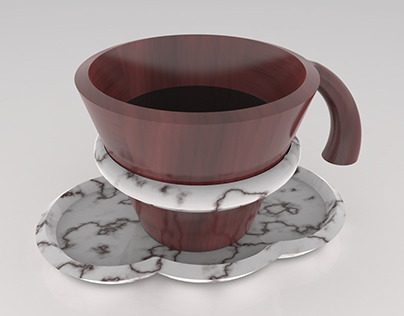 Tea Cup Rhino and Keyshot