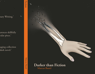 'Darker than Fiction' Book Cover Design