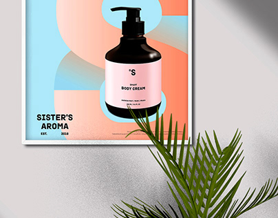 Series of posters for Sister`s Aroma