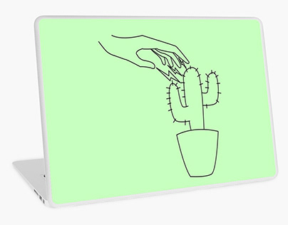 cactus laptop case