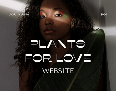 Plants Delivery — Website Concept