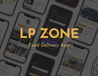 Food Delivery App - UI Design