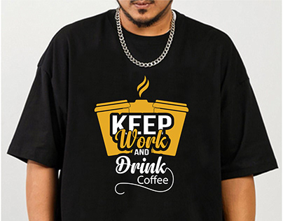 Apparel Coffee T-shirt Design