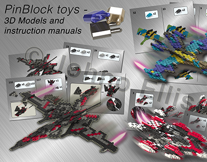Pinblock Toys - 3D models and instruction manuals