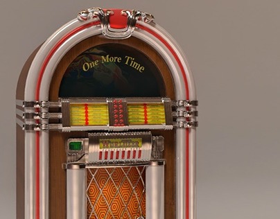 3d model jukebox  Wurlitzer