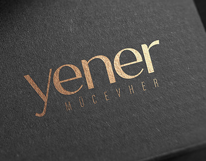 Yener Jewellery logotype design