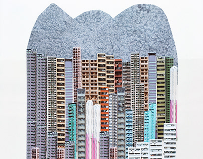 Hong Kong collage, 2019