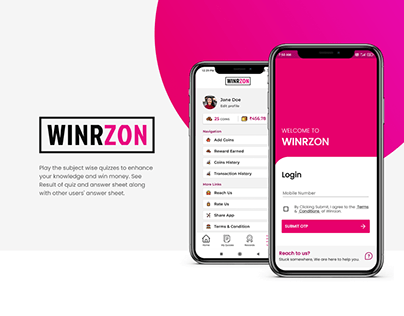 WinrZon - Online Quiz App