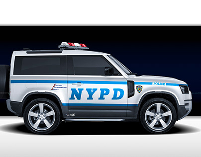 2020 Land Rover Defender American Police