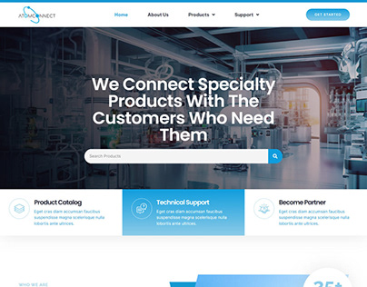 Chemical Sales Company Website Design for $300