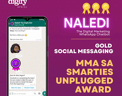 Cannes 2022 Nomination: Naledi WhatsApp Learning Bot