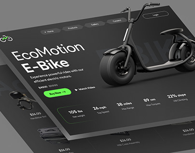 E-bike Website Design