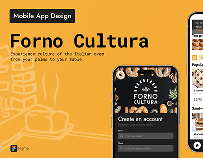 Project thumbnail - Forno Cultura Alternative Bakery Mobile App