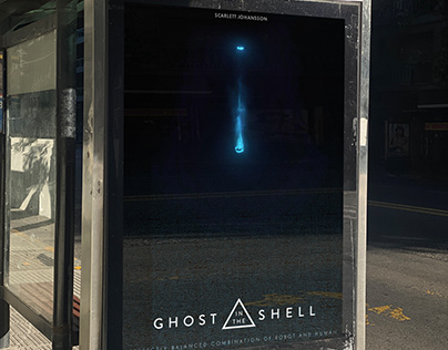 ''Ghost in the shell'' poster design