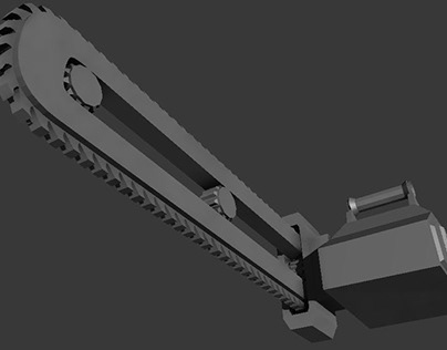 Tactical Chainsaw|3D Model