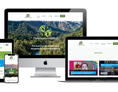 Defensa Ambiental website