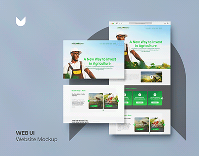 Project thumbnail - Website Mockup Template