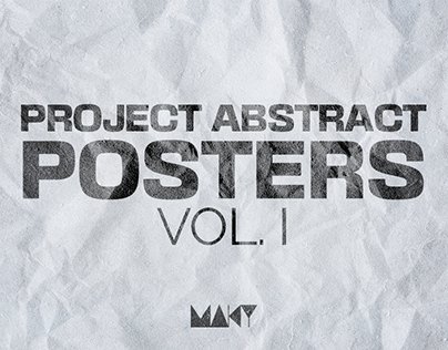 PROJECT ABSTRACT POSTERS VOL. 1