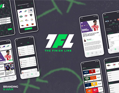 TFL (Sports App): Branding & UI/UX