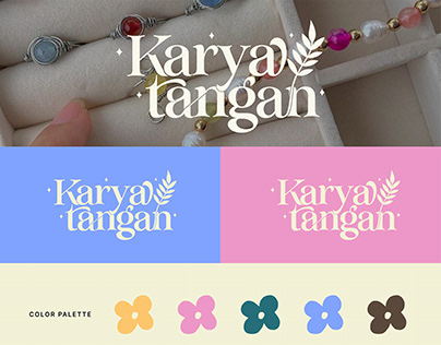 Karya Tangan Beads Logo Design