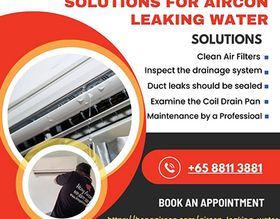 Solutions for Aircon Leaking Water