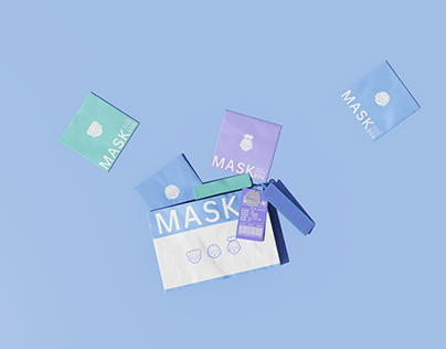 Mask convenience sticker面膜便利贴