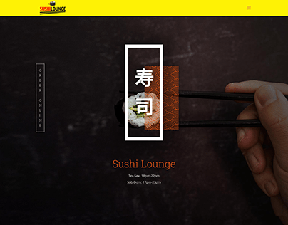 Project thumbnail - Sushi Lounge - Restaurante Japonês