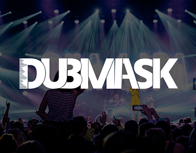 Logo Branding & Typography - „DUBMASK” DJ