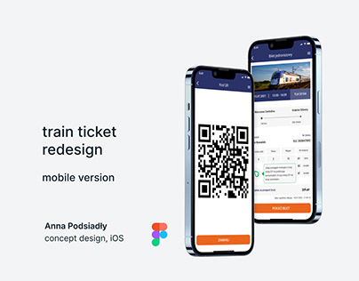 Redesign of PKP Intercity mobile ticket