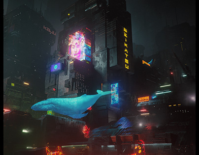 Cyberpunk City: My corner of Night City
