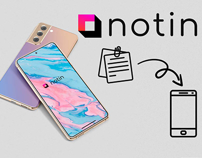 notin - UX / UI Design in Figma - Android APP
