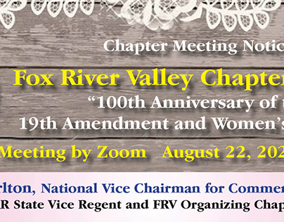 Fox River Valley Chapter, NSDAR
