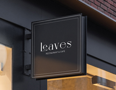 Leaves Restaurant/ Brand İdentity