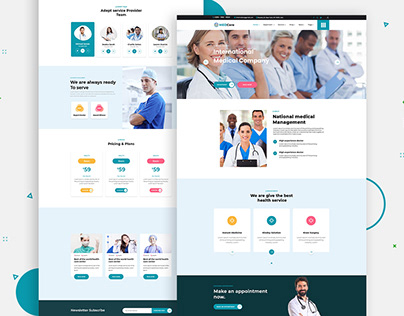 MEDCare – Medical and Health PSD Template