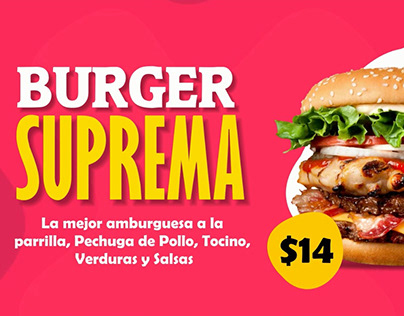 Comercial Burger-Suprema