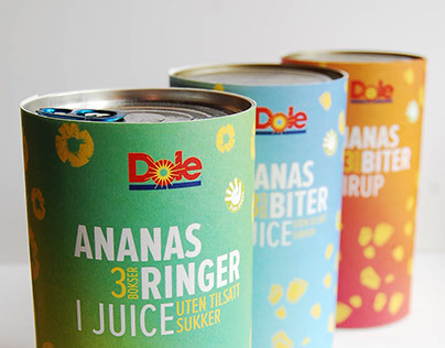 Canned Pineapples - Packaging