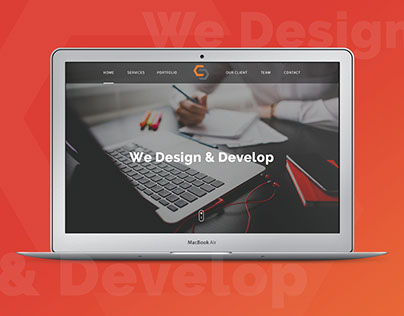 One Page Website Design || Landing Page Design