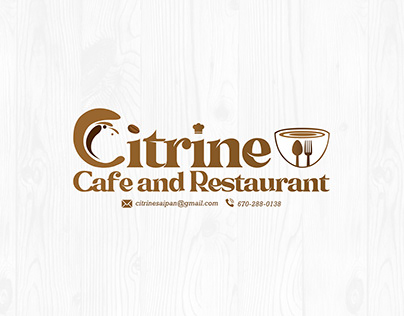 Citrine Cafe adn Restaurant Menu