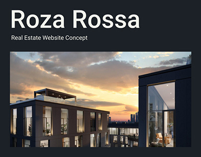 Roza Rossa — Real estate website