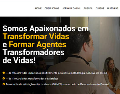 Site Institucional - Tudo sobre PNL | Isaac Santos