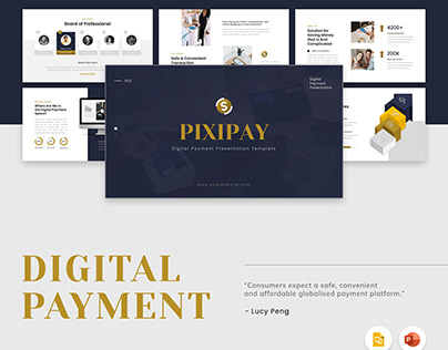 Pixipay - Digital Payment Presentation Template