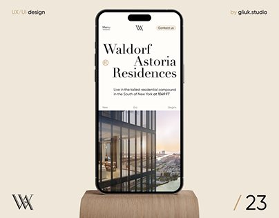 Waldorf Astoria | Landing page