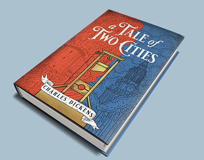 Project thumbnail - Tale Of Two Cities Book Cover