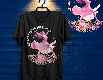 Breast Cancer T-shirt Design